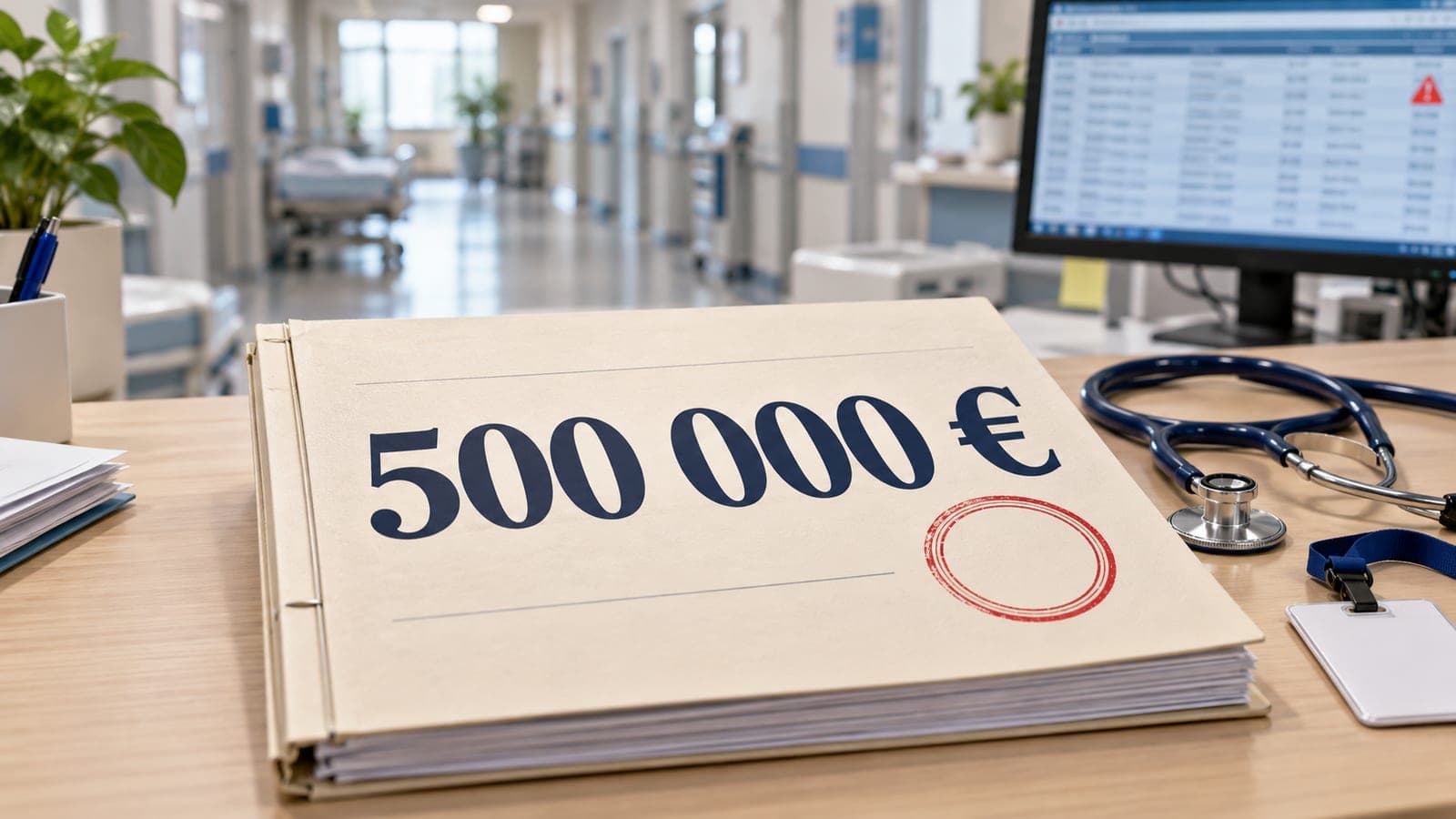 500 000 € d'amende : à l'Hôpital privé de la Loire, un seul compte a suffi