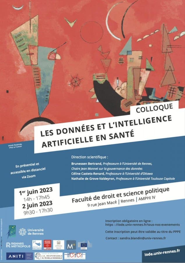 Colloque « Les données et l’IA en santé » — juin 2023
