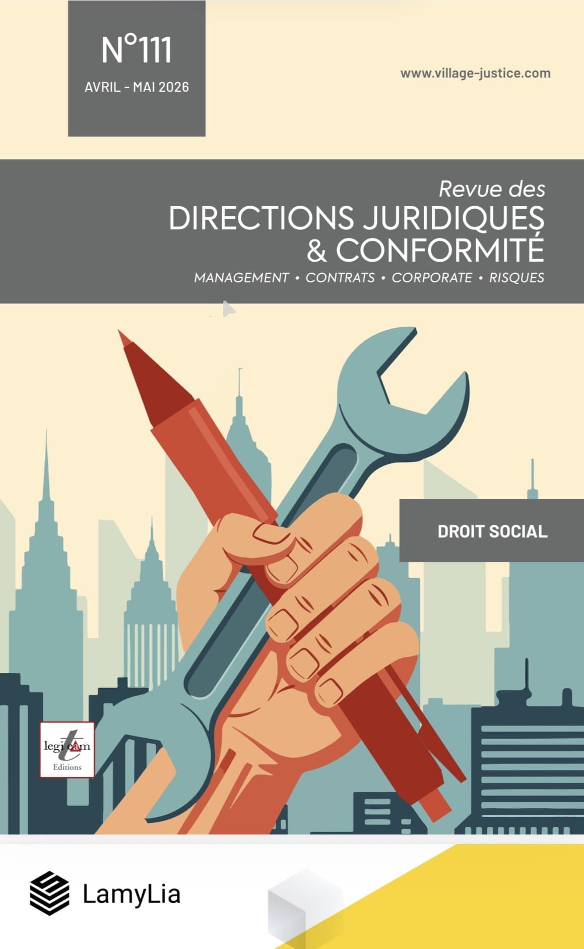 Revue des Directions Juridiques & Conformité n° 111 — avril-mai 2026